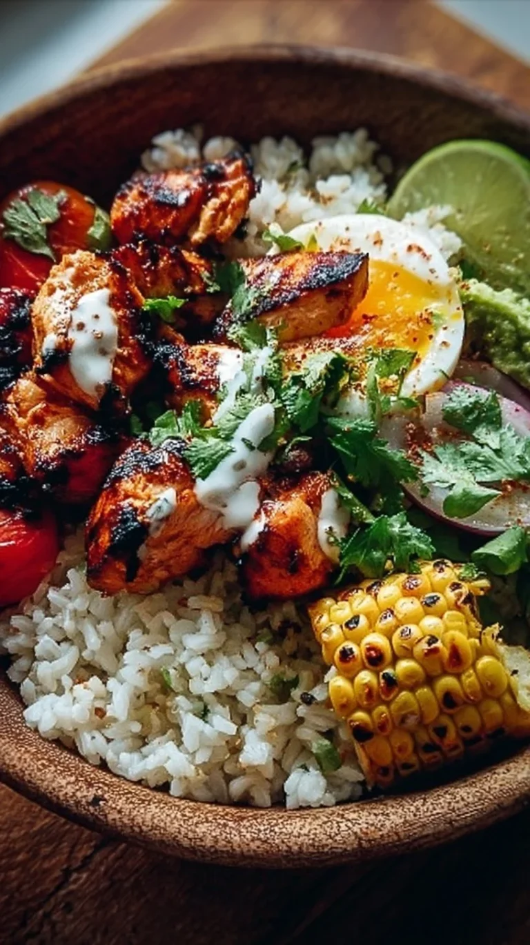 A colorful array of healthy bowls filled with nutritious ingredients